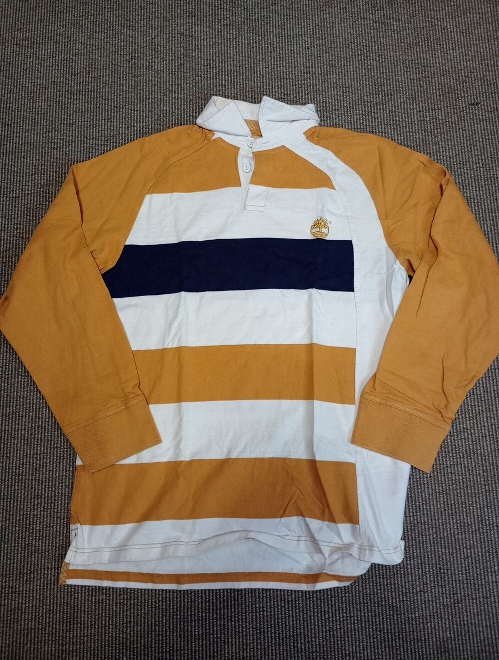 Vintage Timberland Collared Shirt Large Long Sleeve Ruby Shirt